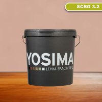 YOSIMA Lehm-Farbspachtel: SCRO 3.2
