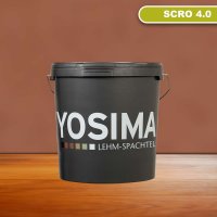 YOSIMA Lehm-Farbspachtel: SCRO 4.0