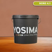 YOSIMA Lehm-Farbspachtel: SCRO 4.1