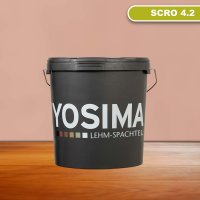 YOSIMA Lehm-Farbspachtel: SCRO 4.2