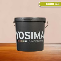 YOSIMA Lehm-Farbspachtel: SCRO 4.3