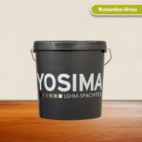 YOSIMA Lehm-Farbspachtel: Kolumba-Grau